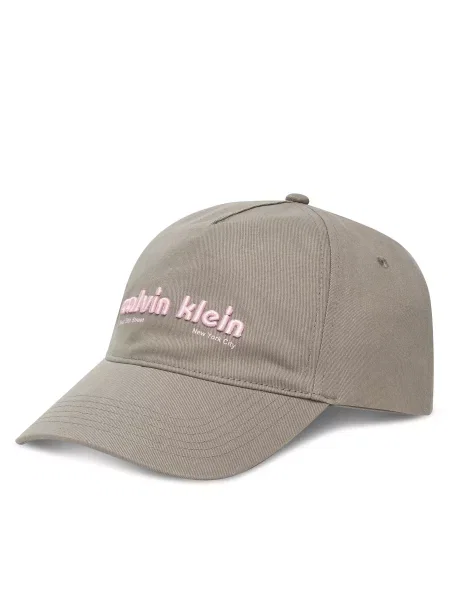 Kapa s šiltom Calvin Klein siva