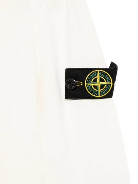Sweter dziecięcy Stone Island biały
