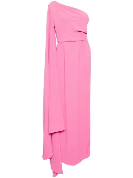 Maxi suknele Solace London rožinė
