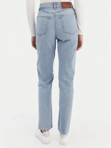Calvin Klein Jeans Džinsai Mom Fit mėlyna