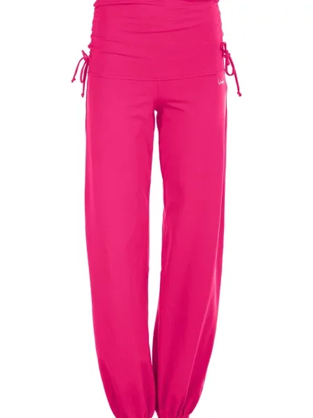 Winshape Športne hlače magenta bela