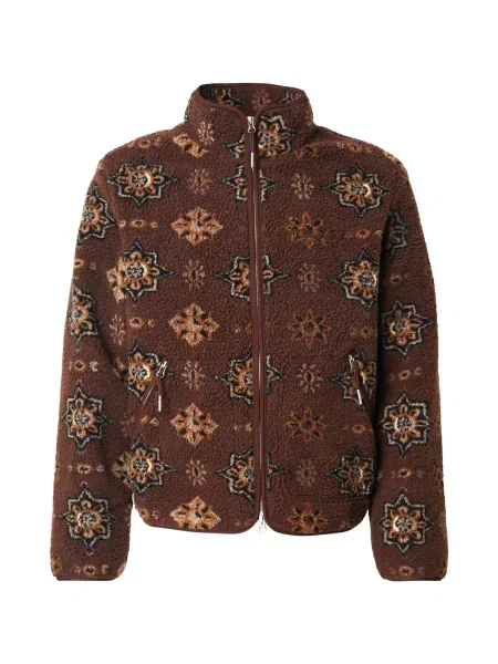 Prehodna jakna Jack & Jones iz flisa rdeča