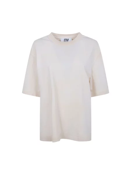 Koszulka polo Golden Goose biała