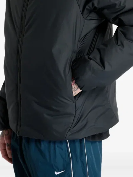 Decupat boxeri Nike cu autograf din fleece negru