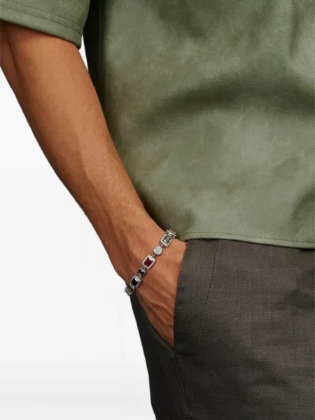 Brăţară Nialaya Jewelry argintiu