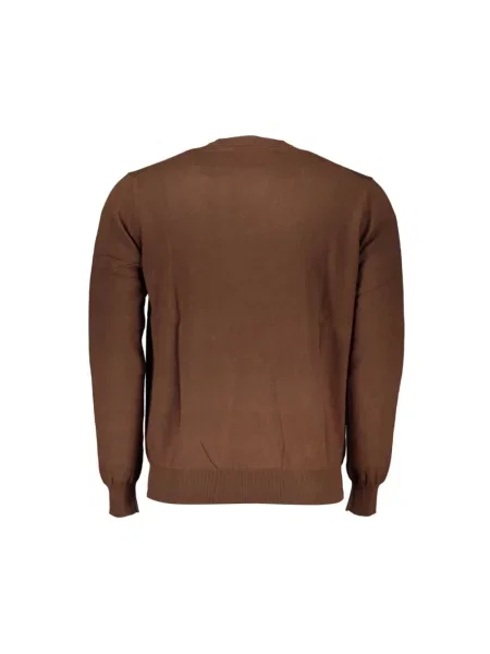 Sweter Harmont & Blaine elegancki brązowy