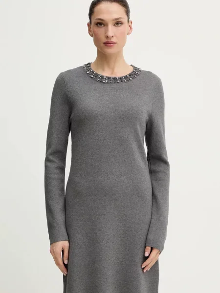 Morgan rochie mini evazați RMCHO gri