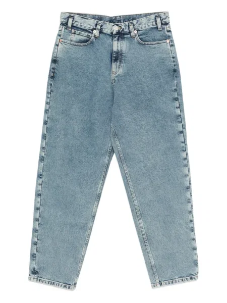 Pantaloni Emporio Armani albastru