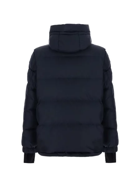 Яке Moncler Grenoble с качулка синьо