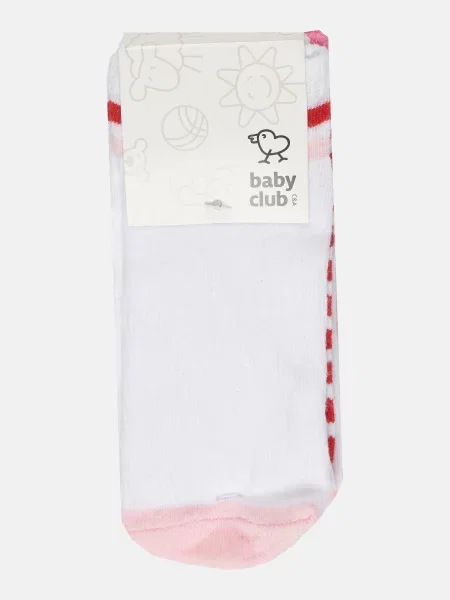 C&A Набір шкарпеток Для дівчаток Білий/рожевий білі