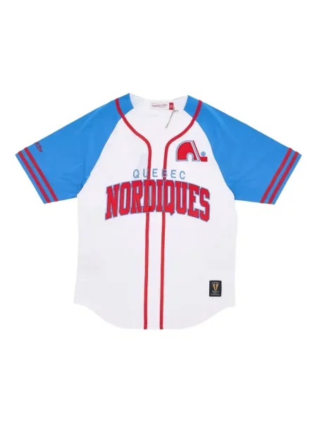 Tricou Mitchell & Ness alb
