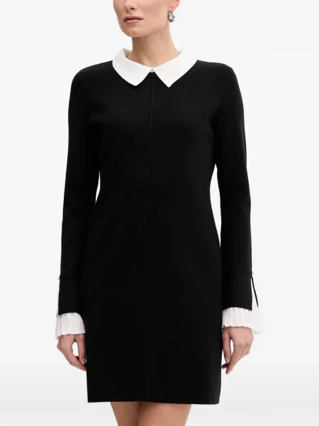 Gulerat rochie mini Morgan negru