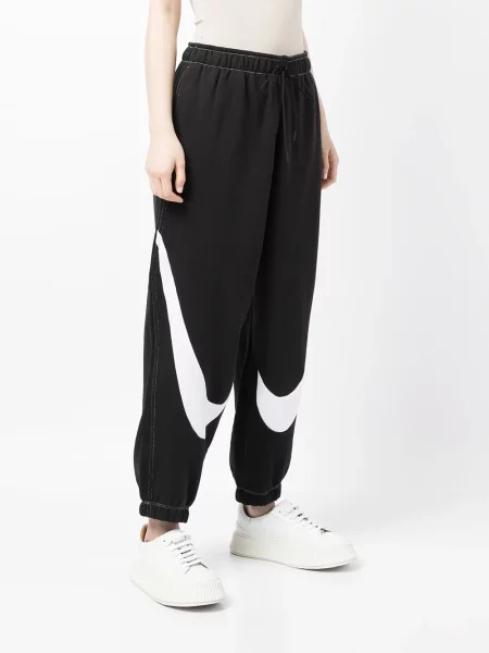 Pantaloni Nike cu imagine alergare negru