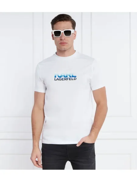 Karl Lagerfeld Tricou alb