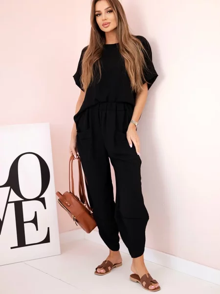 Bluzka Kesi Włoski czarna