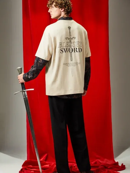 Тениска Medicine бежово