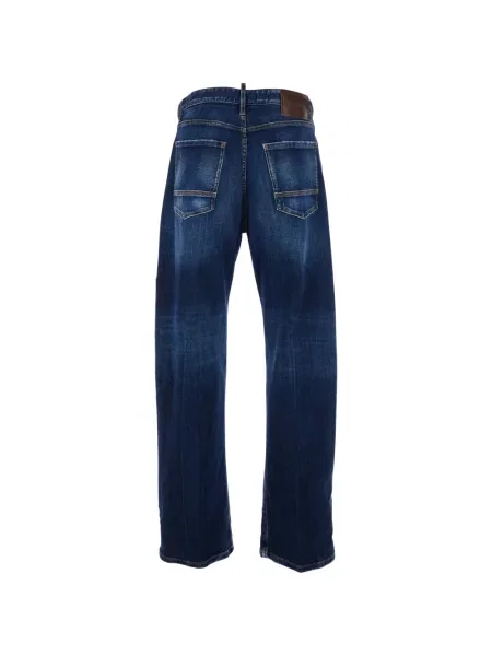 Blugi Dsquared2 zdrențuiți albastru