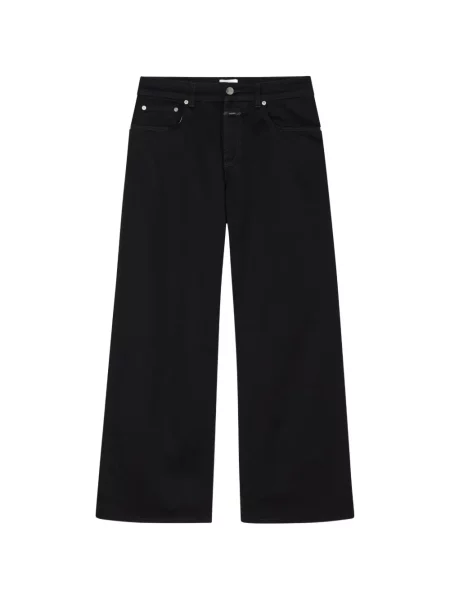 Blugi cu picior larg Closed negru