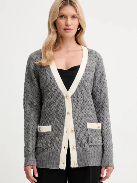 Fracomina cardigan light gri