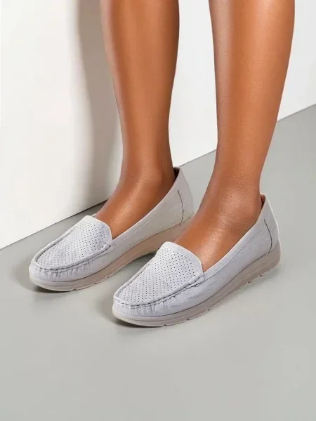 Pantofi loafer Resti gri