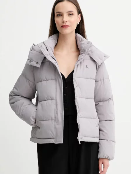 Calvin Klein Jeans kurtka zimowa szary