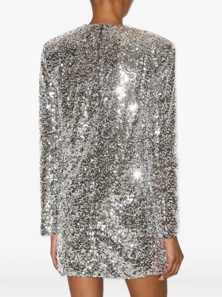 Rochie Isabel Marant de costum argintiu