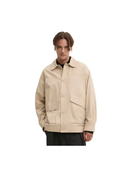 Desigual kurtka IDAHO przejściowa oversize beżowy