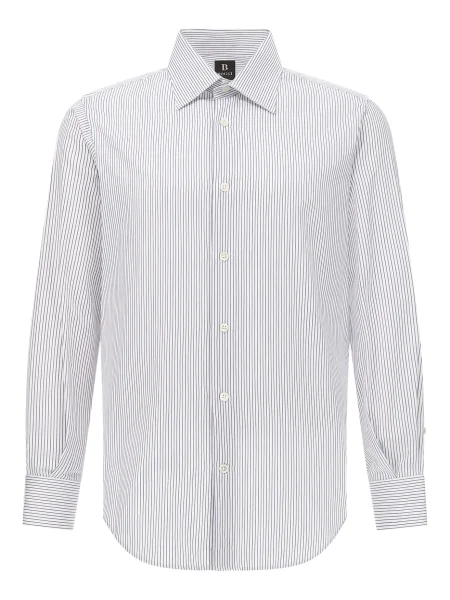 Boggi Milano Košulja mornarsko plava bijela