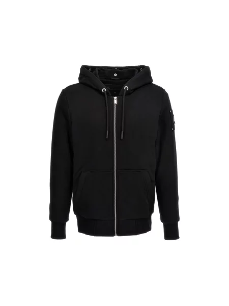 Bluza z kapturem Moose Knuckles czarna