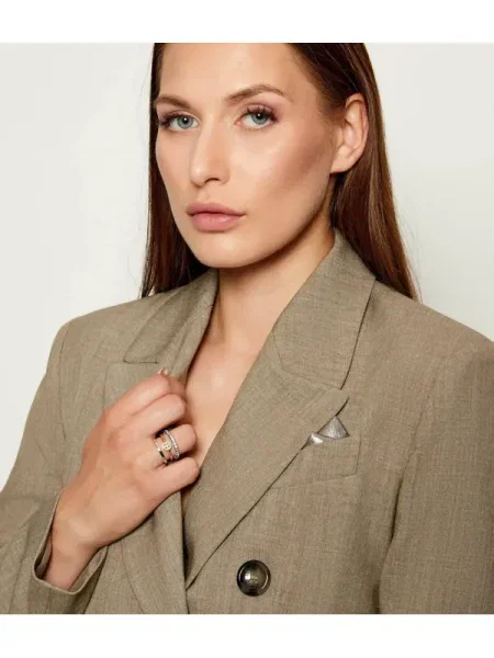 TORY BURCH Inel Miller argintiu