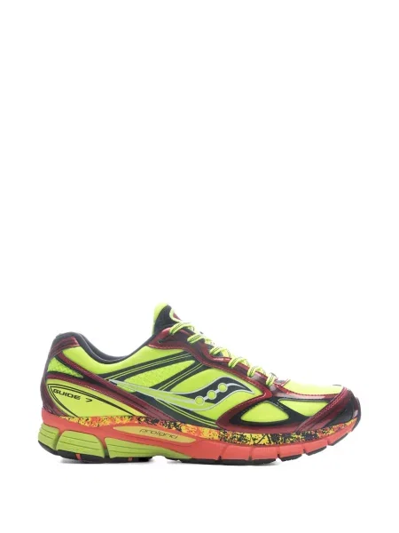 Sneakerși Saucony cu șireturi din dantelă galben