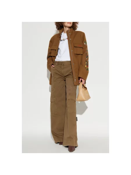 Spodnie cargo Off-white białe