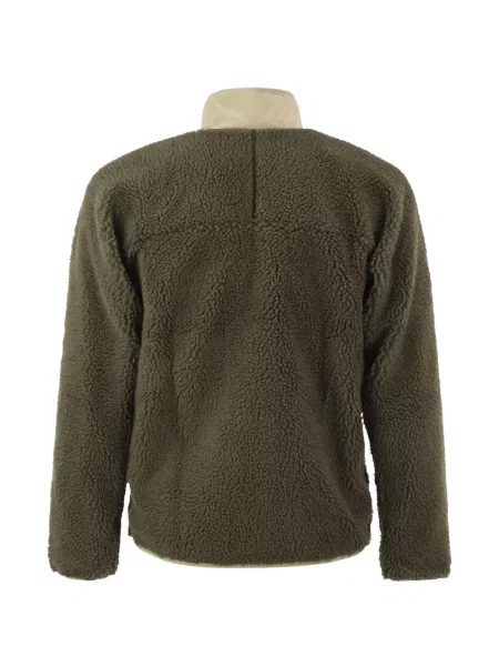 Geacă Patagonia din fleece clasică verde