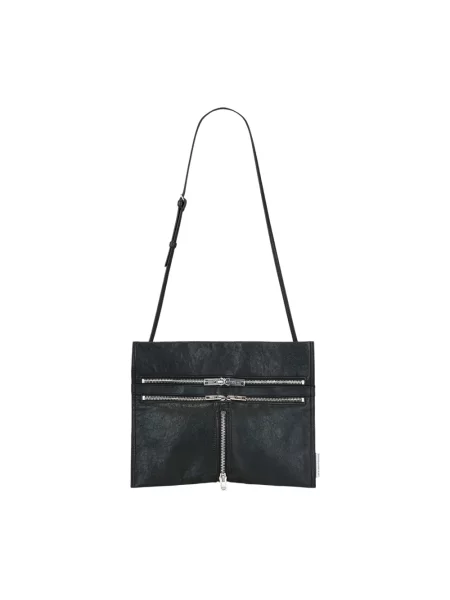 Torebka Alexander Wang koronkowa biznesowa czarna