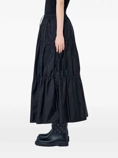 Fustă Moncler cu cordon negru
