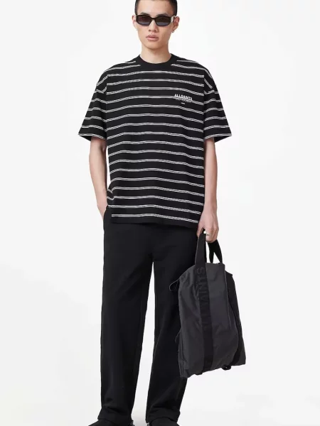 Футболка Allsaints в полоску