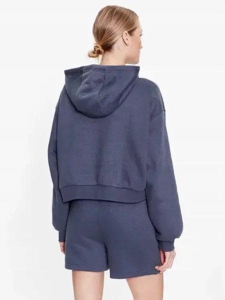 ELLESSE BLUZA Z KAPTUREM SPORTOWA niebieski