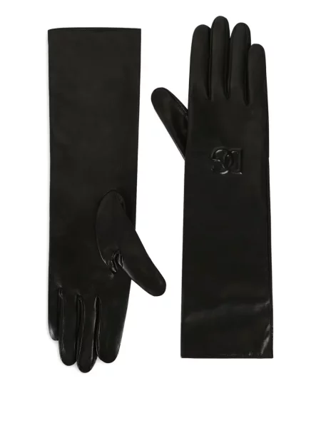 Mănuși Dolce & Gabbana din piele negru