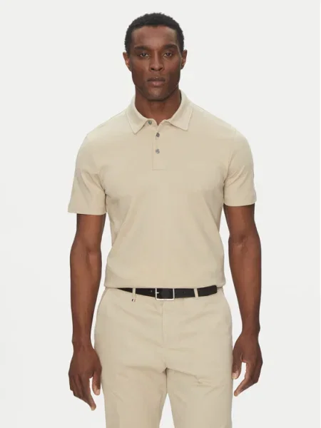 BOSS Tricou polo Palosh 30 bej