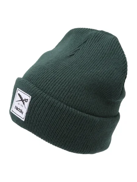 Iriedaily Căciulă Smurpher Heavy verde închis / negru alb