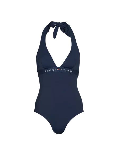 Enodelne kopalke Tommy Hilfiger modra