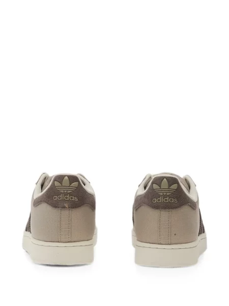 Grudnjak Adidas s autogramom smeđa
