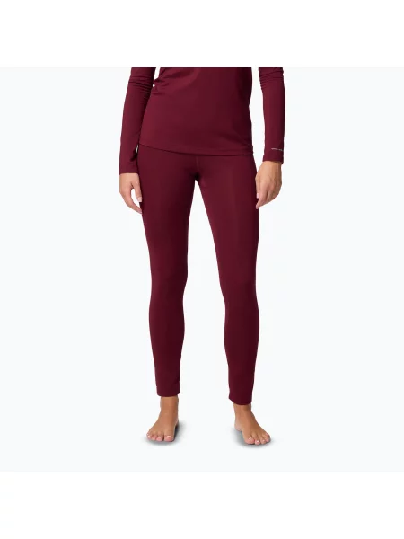 Pantaloni termoactivi pentru femei Columbia Midweight Stretch rich wine
