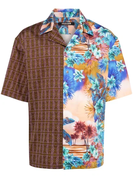 Риза Roberto Cavalli с принт