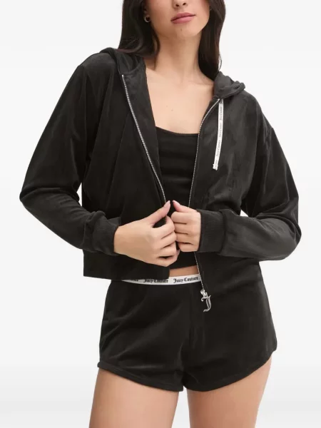 Pandantiv Juicy Couture tricotate cu autograf negru