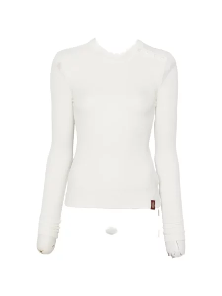 Lung tricou Dondup alb