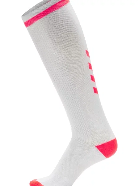 Skarpety sportowe dla dzieci Hummel Elite Indoor Sock High białe