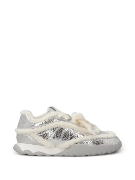 Sneakerși Pinko din piele de oaie