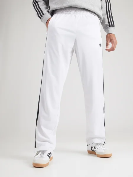 ADIDAS ORIGINALS Pantaloni Firebird negru alb
