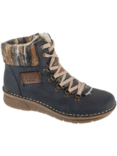 Botine Rieker albastru